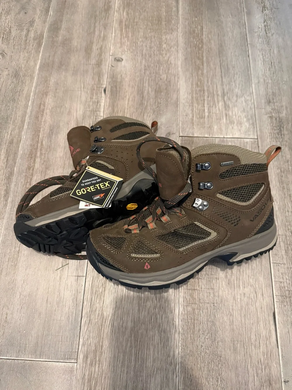 Vasque Brown and Black Men's GORE-TEX Hiking Boots